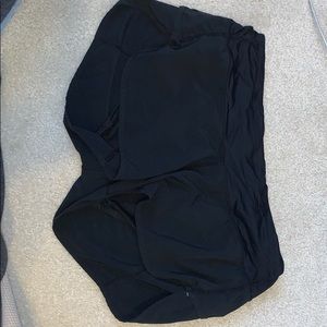 Black lululemon shorts
